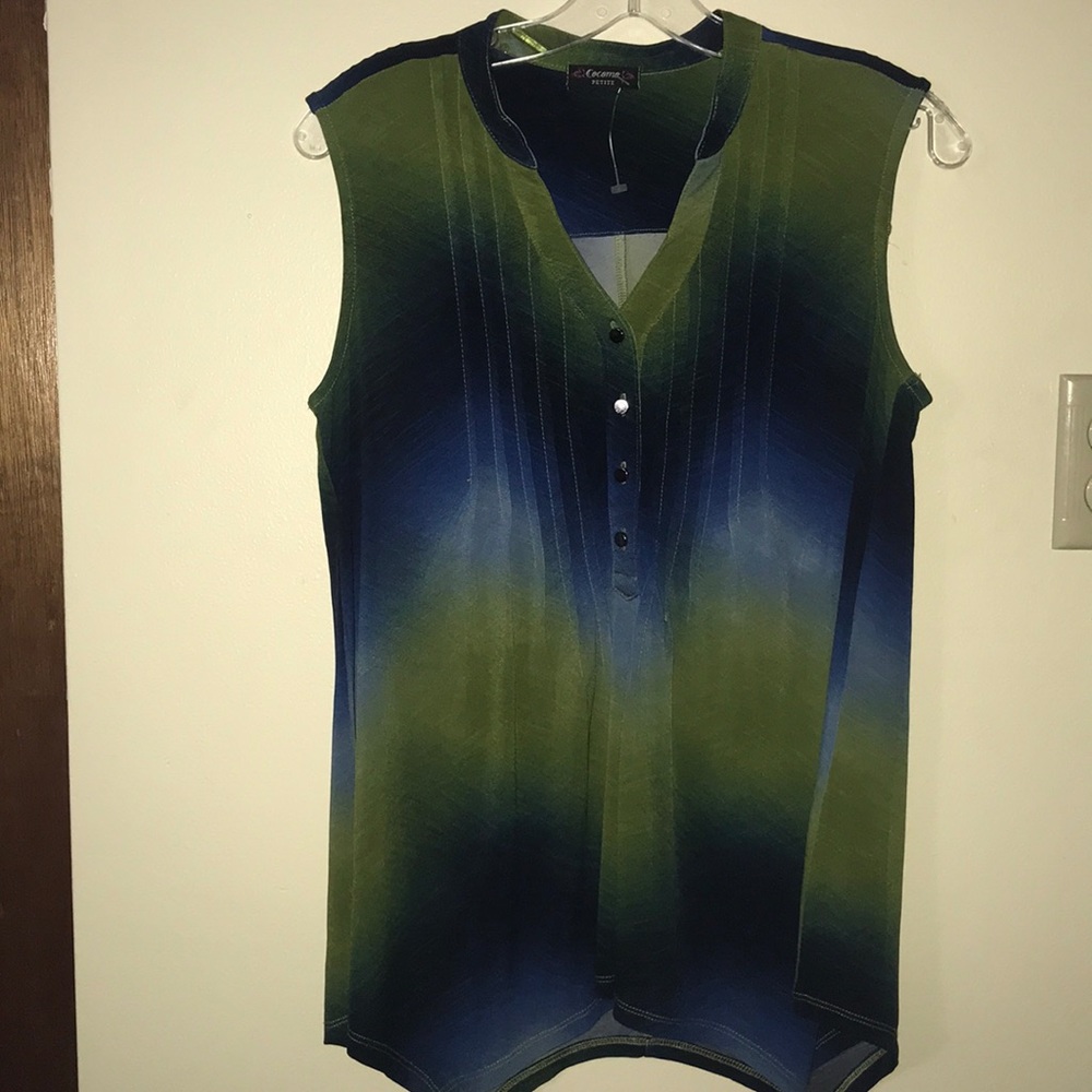New Never Worn Multicolor sleeveless top